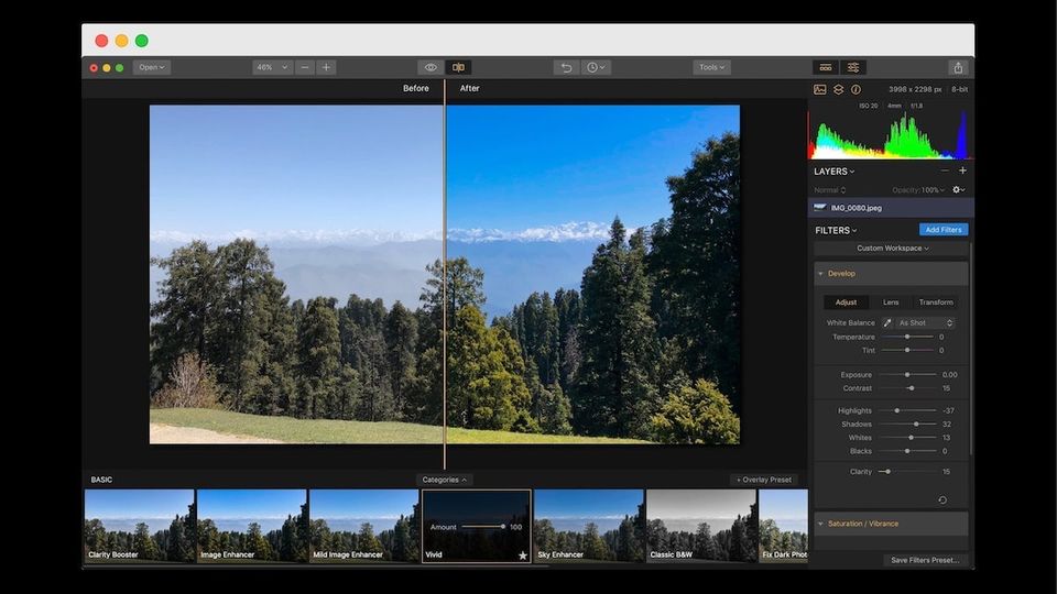 sports photo editing software for mac